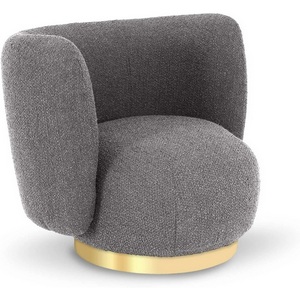 Изображение товара Кресло Lucca ОГОГО (арт.852970), (Ткань,Рогожка,Букле/Темно-серый)