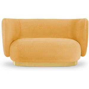 Изображение товара Диван Lucca 2-х местный ОГОГО (арт.853047), (Искусственный мех/Оранжевый)