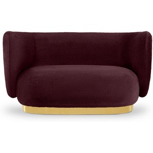 Изображение товара Диван Lucca 2-х местный ОГОГО (арт.853087), (Искусственный мех/Фиолетовый)