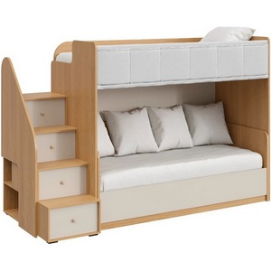 Изображение товара Композиция Play 3 ОГОГО (арт.853097), (ЛДСП/Бежевый,Дуб Корбридж)