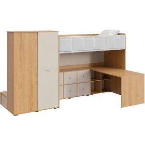 Изображение товара Композиция Play 11 ОГОГО (арт.853110), (ЛДСП/Бежевый,Дуб Корбридж)