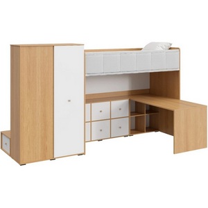 Изображение товара Композиция Play 11 ОГОГО (арт.853116), (ЛДСП/Белый,Дуб Корбридж)