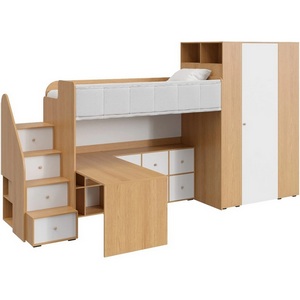 Изображение товара Композиция Play 7 ОГОГО (арт.853135), (ЛДСП/Дуб Корбридж,Белый)