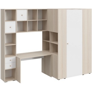 Изображение товара Композиция Play 22 ОГОГО (арт.853136), (ЛДСП/Белый,Ясень Коимбра)