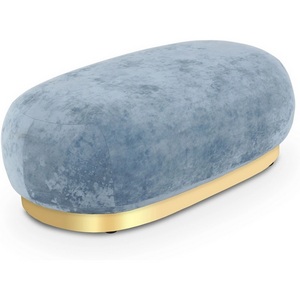 Изображение товара Банкетка Lucca ОГОГО (арт.853161), (Ткань,Велюр/Голубой)