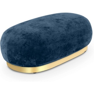 Изображение товара Банкетка Lucca ОГОГО (арт.853165), (Велюр,Ткань/Темно-синий)