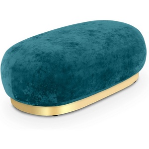 Изображение товара Банкетка Lucca ОГОГО (арт.853167), (Велюр,Ткань/Бирюзовый)