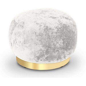 Изображение товара Пуф Lucca ОГОГО (арт.853171), (Ткань,Велюр/Белый)