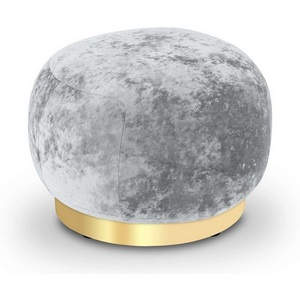 Изображение товара Пуф Lucca ОГОГО (арт.853199), (Ткань,Велюр/Серый)