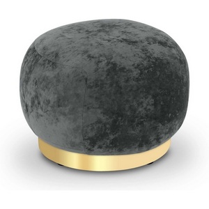 Изображение товара Пуф Lucca ОГОГО (арт.853200), (Велюр,Ткань/Черный)