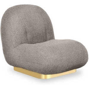 Изображение товара Кресло Pacha Wood ОГОГО (арт.853222), (искусственный Мех/Бежевый)