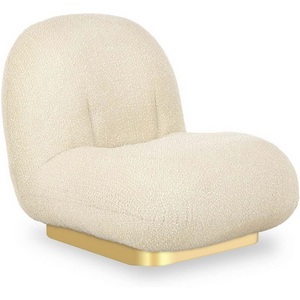 Изображение товара Кресло Pacha Wood ОГОГО (арт.853224), (искусственный Мех/Белый)