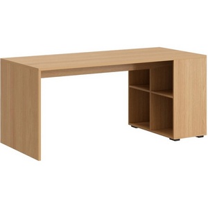 Изображение товара Стол с полкой Play ОГОГО (арт.853449), (ЛДСП/Дуб Корбридж) (прямоугольная столешница)