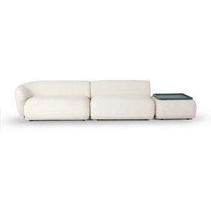 Изображение товара Диван Fabro ОГОГО (арт.855360), (Букле,Ткань/Белый)