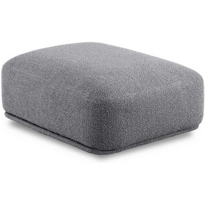 Изображение товара Пуф прямоугольный Fabro ОГОГО (арт.855374), (Ткань,Букле/Темно-серый)