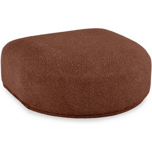 Изображение товара Пуф торцевой Fabro ОГОГО (арт.856689), (Ткань,Букле/Терракотовый)