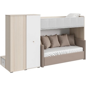 Изображение товара Композиция Play 25 ОГОГО (арт.857092), (ЛДСП/Белый,Ясень Коимбра)