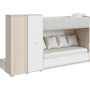 Изображение товара Композиция Play 10 ОГОГО (арт.860159), (ЛДСП/Белый,Ясень Коимбра)