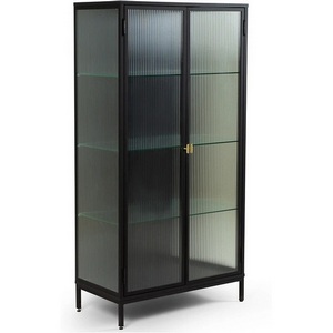 Изображение товара Витрина большая ОГОГО The One (ЛДСП,Металл,Стекло/Черный)