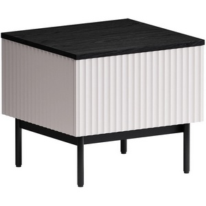 Изображение товара Тумба прикроватная Mikko ОГОГО Обстановочка! (МДФ,Шпон/Бежевый,Черный) арт.895891