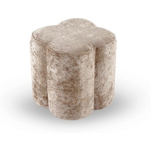 Изображение товара Пуфик Quatrefoil ОГОГО Обстановочка! (Мех/Бежевый) арт.902542