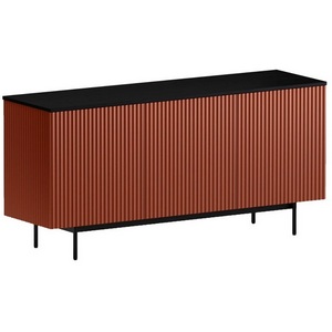 Изображение товара Сервант Mikko 3х-дверный ОГОГО Обстановочка! 903125 (МДФ,Шпон/Терракотовый)