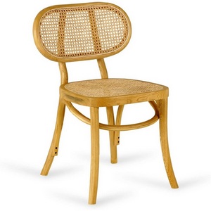 Изображение товара Стул уличный Maple ОГОГО Обстановочка! (Ротанг,Массив дерева/Бежевый) арт.904265