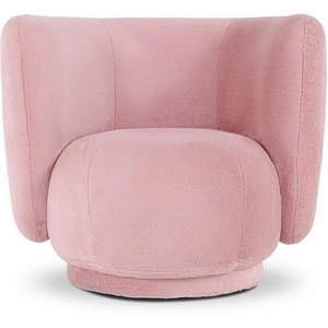 Изображение товара Кресло Lucca вращающееся ОГОГО Обстановочка! (Мех/Розовый) арт.920350