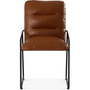 Изображение товара Обеденный стул Maggy ОГОГО Обстановочка! (Экокожа/Коричневый) арт.930537