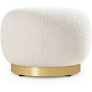 Изображение товара Пуфик круглый меховой Lucca ОГОГО Обстановочка!