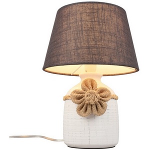 Изображение товара Настольная лампа с выключателем Omnilux Orria OML-16904-01 с цветами