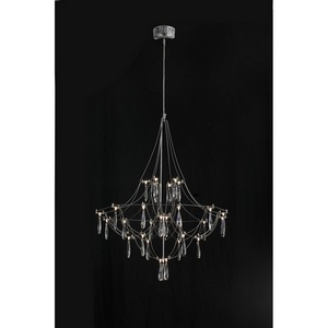 Изображение товара Подвесная люстра светодиодная Omnilux Perelli OML-29603-30 с подвесками