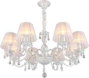 Изображение товара Подвесная люстра хрустальная Omnilux Bantine OML-53213-08 с подвесками