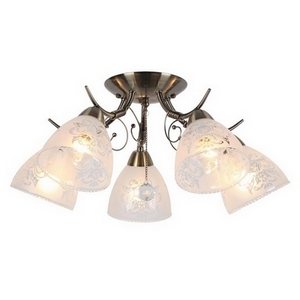 Изображение товара Потолочная люстра Omnilux Casagliana OML-53807-05 в стиле модерн с 5 лампами E14