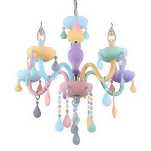 Изображение товара Подвесная люстра для детской Omnilux 658 OML-65803-05 в виде свечи