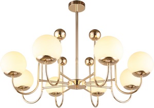 Изображение товара Люстра потолочная на штанге Omnilux ACUTO OML-67007-08 шарики