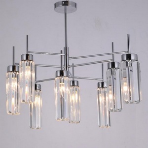 Изображение товара Потолочная люстра хрустальная на штанге Omnilux Panvenan OML-68507-08 стиль модерн
