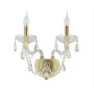 Изображение товара Бра хрусталь Omnilux Aglientu OML-70001-02 подсвечник с подвесками