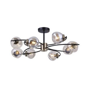 Изображение товара Потолочная люстра для гостиной высотой 30 см светодиодная Omnilux Moncalvo OML-95307-08 шарики