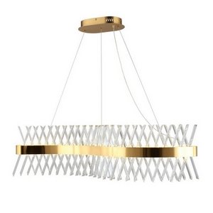 Изображение товара Подвесная люстра хрустальная светодиодная Omnilux Strasatti OML-99903-44