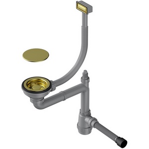 Изображение товара Арматура Omoikiri для одночашевых моек с декоративной накладкой WK-1C-LG