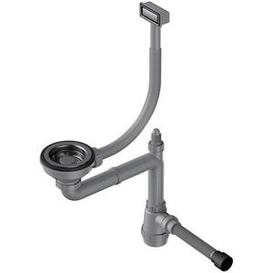 Изображение товара Арматура Omoikiri для одночашевых моек с декоративной решеткой WK-1-GM