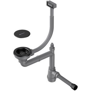 Изображение товара Арматура Omoikiri для одночашевых моек с декоративной накладкой WK-1C-GB