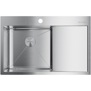 Изображение товара Мойка Omoikiri Akisame 78-IN-L нерж.сталь/нержавеющая сталь
