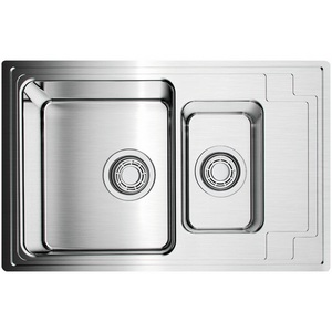 Изображение товара Мойка Omoikiri Mizu 78-2-IN нерж.сталь/нержавеющая сталь