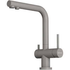 Изображение товара Смеситель Omoikiri Nagano-GR-P латунь/leningrad grey