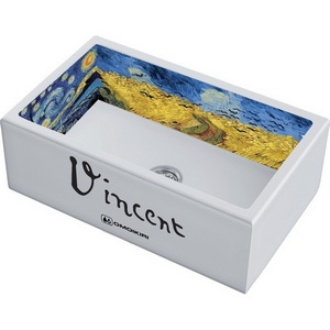 Изображение товара Кухонная мойка Omoikiri Mikura 76-Vangogh Natceramic/белый 4993024