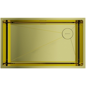 Изображение товара Мойка Omoikiri Taki 74-U/IF-LG Side нерж.сталь/светлое золото