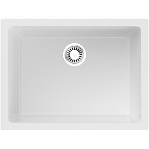 Изображение товара Мойка Omoikiri Okinoshima 61-U/I-WH Glossy Natceramic/белый