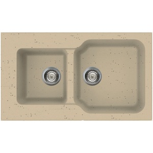 Изображение товара Мойка Omoikiri Maru 86-2-CH Tetogranit/шампань